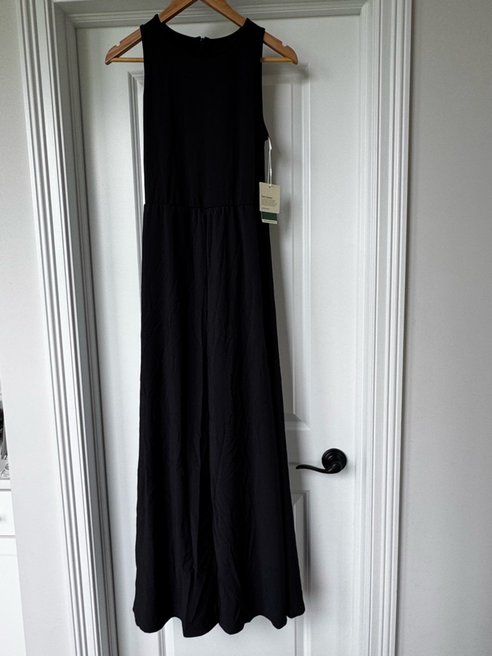 Halara Breezeful Wide Leg Jumpsuit Black Medium NWT Pockets